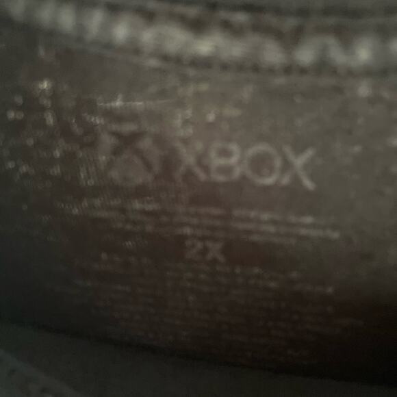 New XBOX Logo Grid Shirt Mens 2XL XXL Black Retro Microsoft Graphic Print 360 - Picture 5 of 6